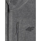 Men's Regular Fit Fleece Jacket with Stand-Up Collar 4F 4FRMM00TFLEM435-23M