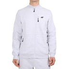 Men's sweatshirt 4F M2547 cool light gray melange 4FWMM00TSWSM2547 27M