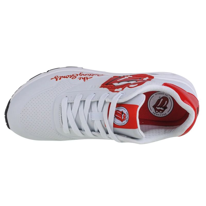 Skechers Uno-Rolling Stones Single 177965-WRD White 35.5 In preparation Your Sports Performance