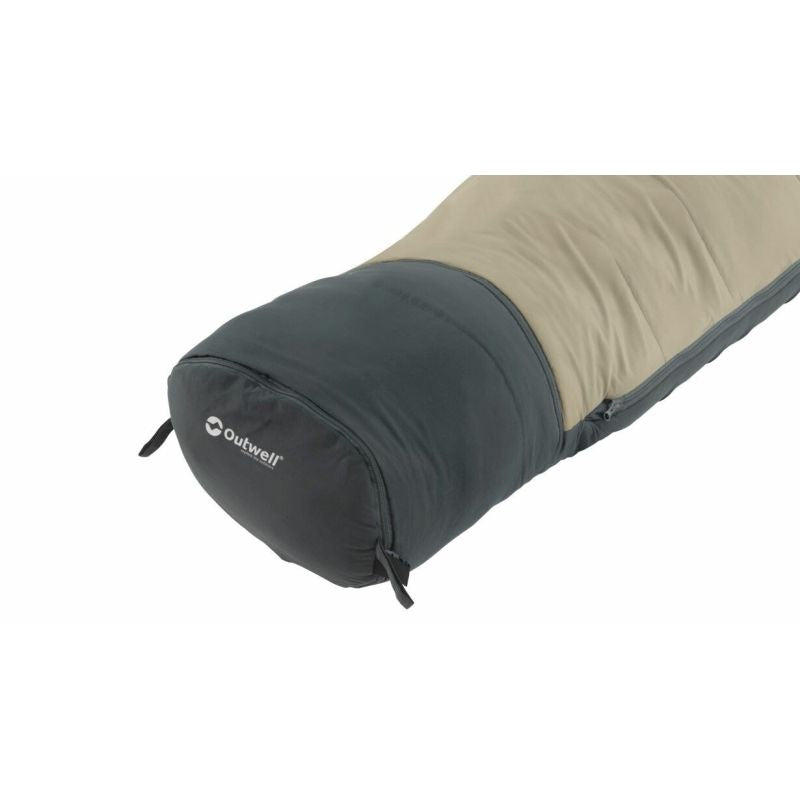 Outwell Convertible Junior Kids Mummy Sleeping Bag Polyester Olive Akcesoria sportowe i turystyczne/Saszetki i nerki Your Sports Performance