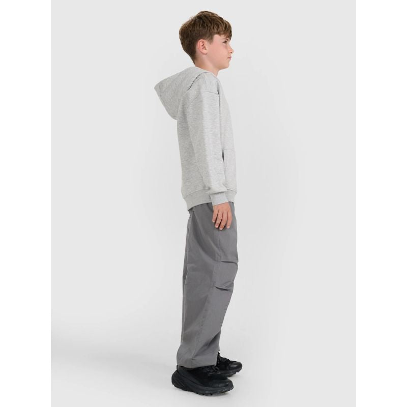 Boy's sweatshirt with hood, open, 4F 4FJWMM00TSWSM1860-25M 4f