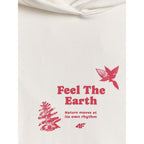 Women's loose sweatshirt with hood 4F 4FRSS26TSWSF2836-11S 4f