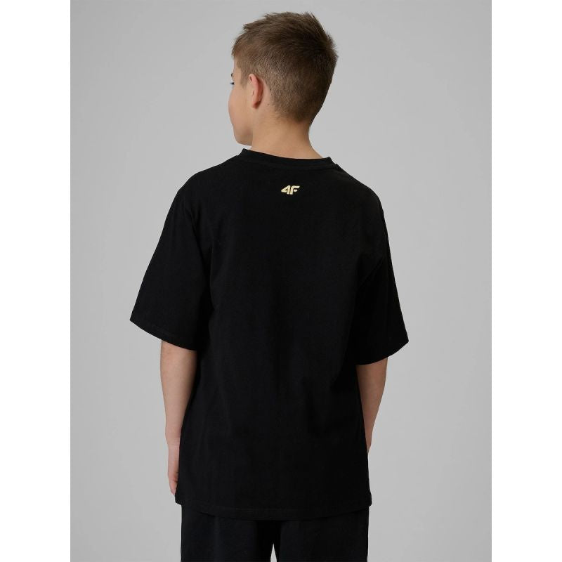 Boy's cotton T-shirt 4F 4FJRSS26TTSHM3904-20S