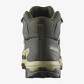 Salomon X Ultra 5 Mid GTX hiking shoes - peat/gray green/blue Footwear Your Sports Performance