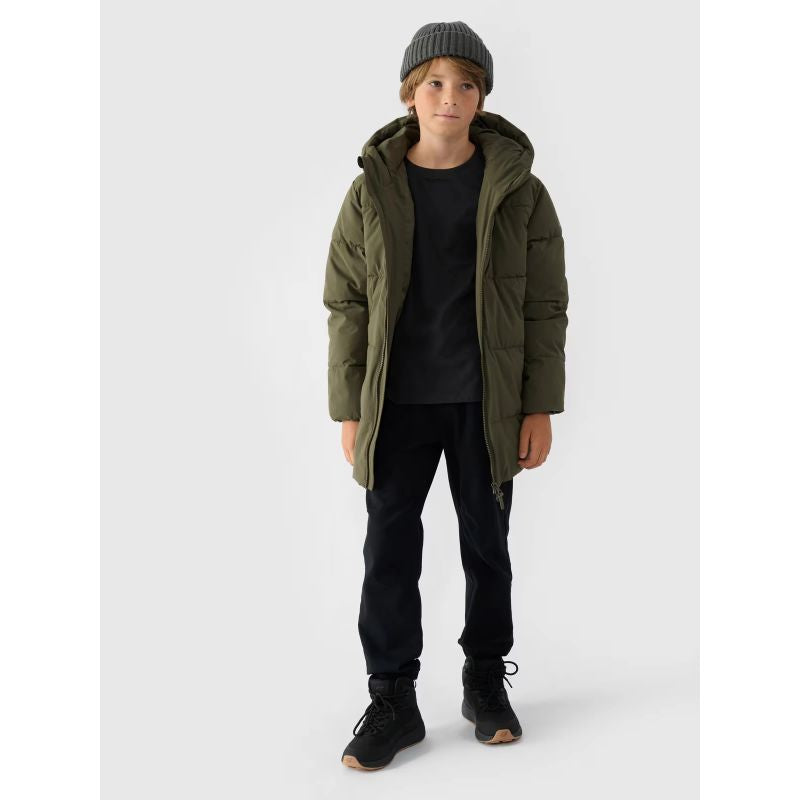 Boy's down coat with synthetic filling 4F Junior 4FJWAW24TDJAM464-43S 4f