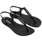 Ipanema Sandal Class women's flip-flop sandals, fashionable black, comfortable In preparation Your Sports Performance