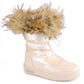 Big Star W INT1924B platform snow boots with fur, beige Footwear/Outdoor/Big Star Your Sports Performance