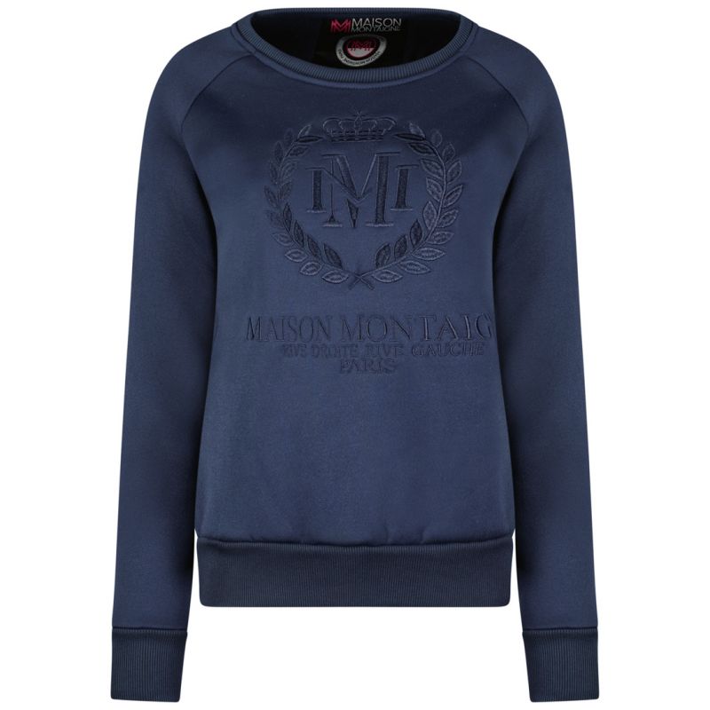 Maison Montaigne FIMOSAI NAVY MT LADY 016 sweatshirt (RBMWW6411F/MM-MARINE) Maison Montaigne