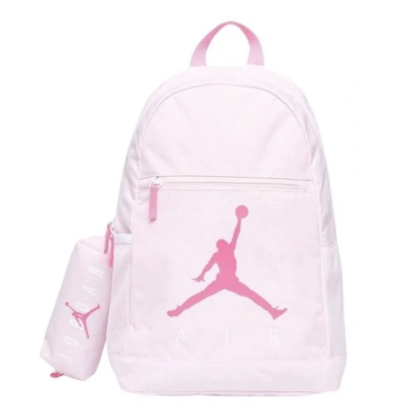 Air Jordan Jumpman School Pencil Case Backpack Pink + Pencil Case - 9B0503-I0A Akcesoria i sprzęt koszykarski/Torby i plecaki Your Sports Performance