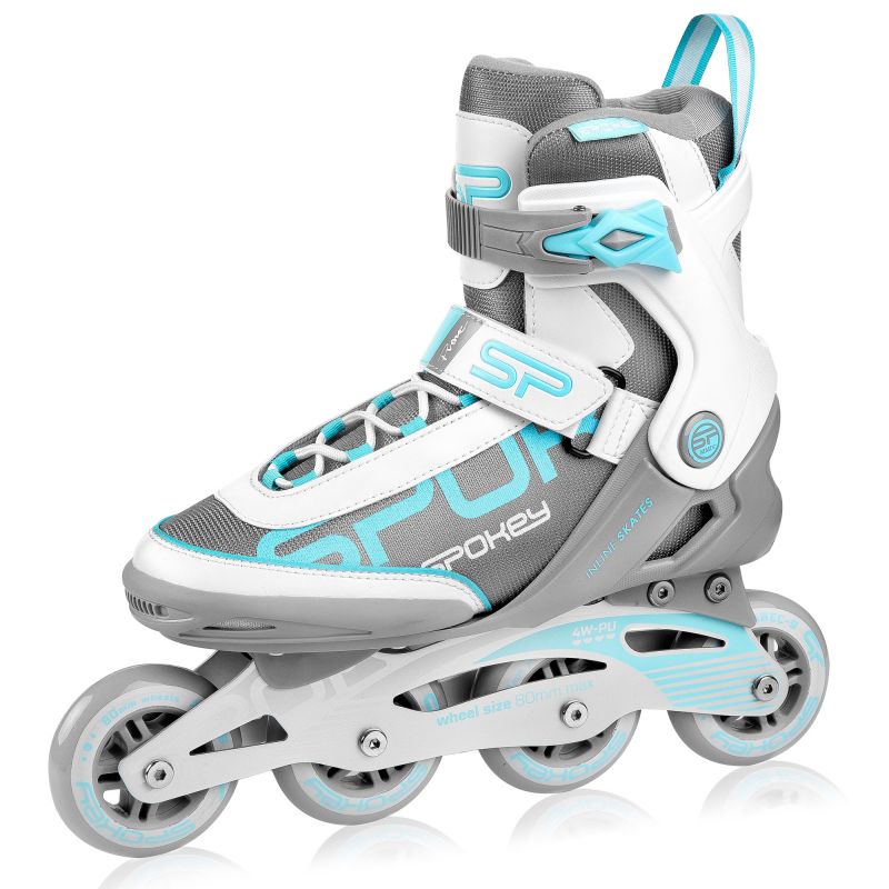 Inline skates Spokey Prime Pro WH/TQ 38 926966 Accessories/Skating/Rolki (pozostałe) Your Sports Performance