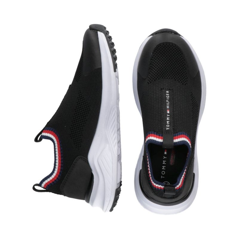 Tommy Hilfiger Low Cut Easy-On Sneaker Black W T3A5-33057-1355999-999 Footwear/Lifestyle/Tommy Hilfiger Your Sports Performance