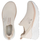 Beige Rieker W4100-60 slip-on sneakers Rieker