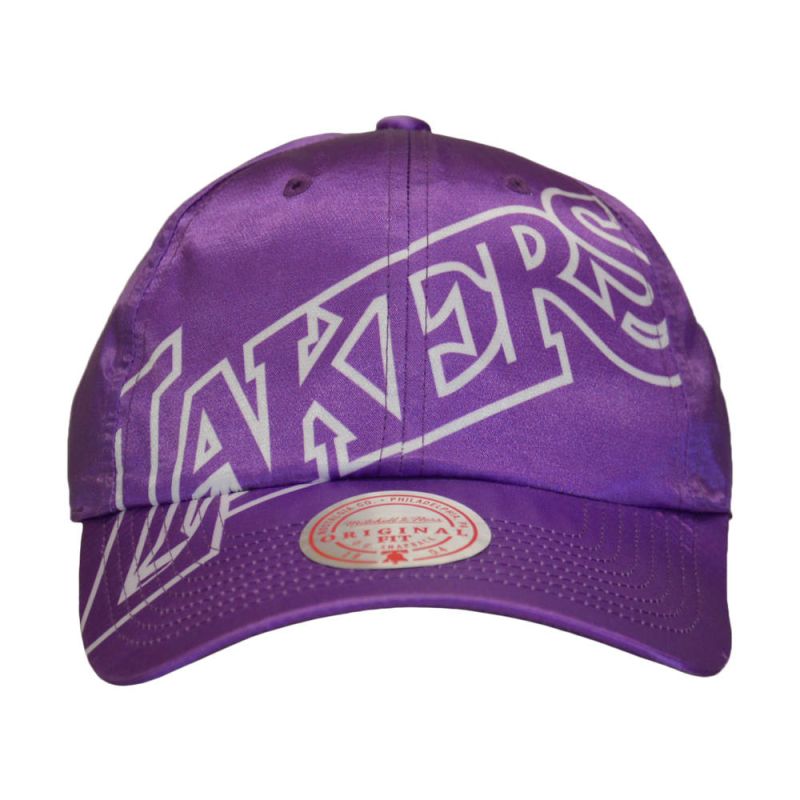 Mitchell & Ness NBA Los Angeles Lakers Snapback Cap - HLUX1095-LALYYPPPPURP Odzież/Czapki/Czapki z daszkiem Your Sports Performance