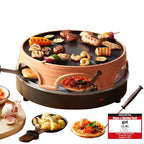 Emerio PO-113255.4 Raclette Grill 1500 W Black, Brown AGD - Produkty/Automaty do pieczenia pizzy Your Sports Performance