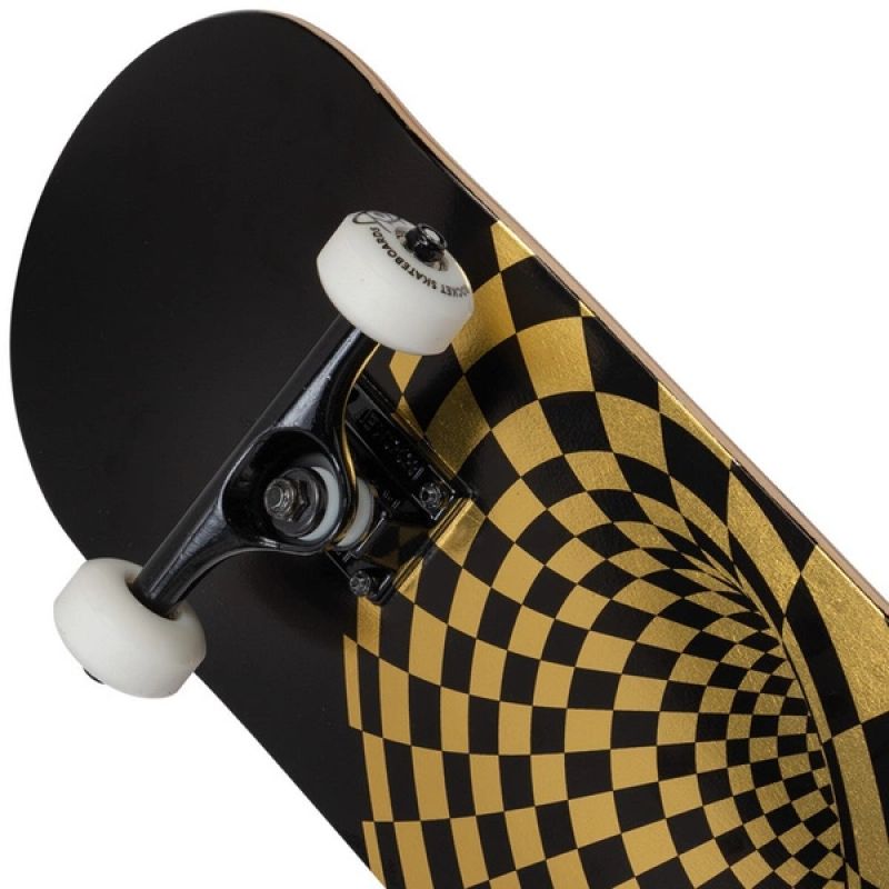 Rocket Vortex Foil Gold 8" skateboard RKT-COM-1553 Accessories/Skating/Rocket Your Sports Performance