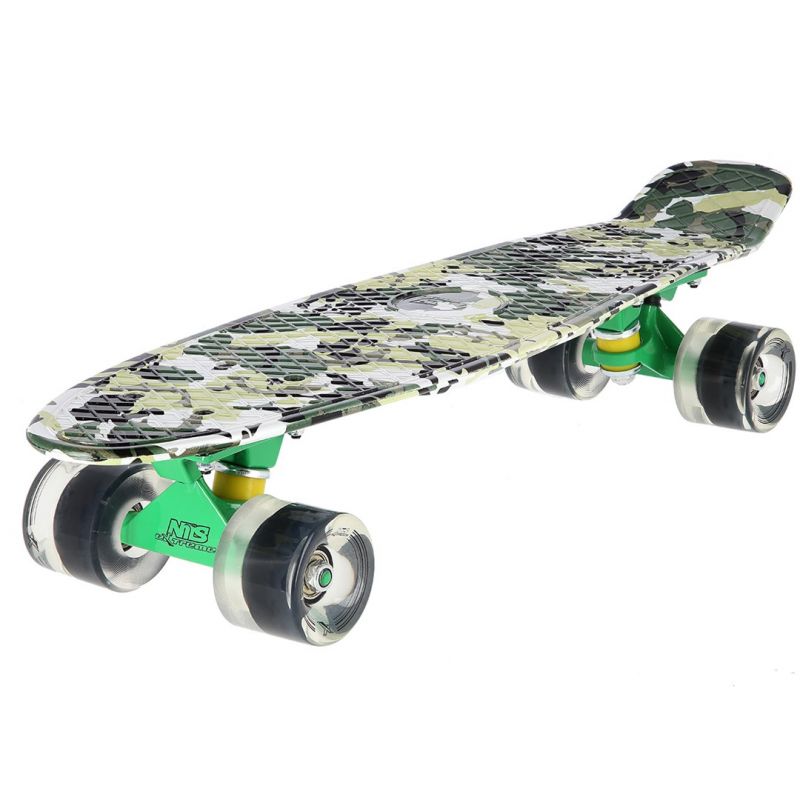 Pennyboard NILS EXTREME ART CAMO Skating/Deskorolki tradycyjne Your Sports Performance