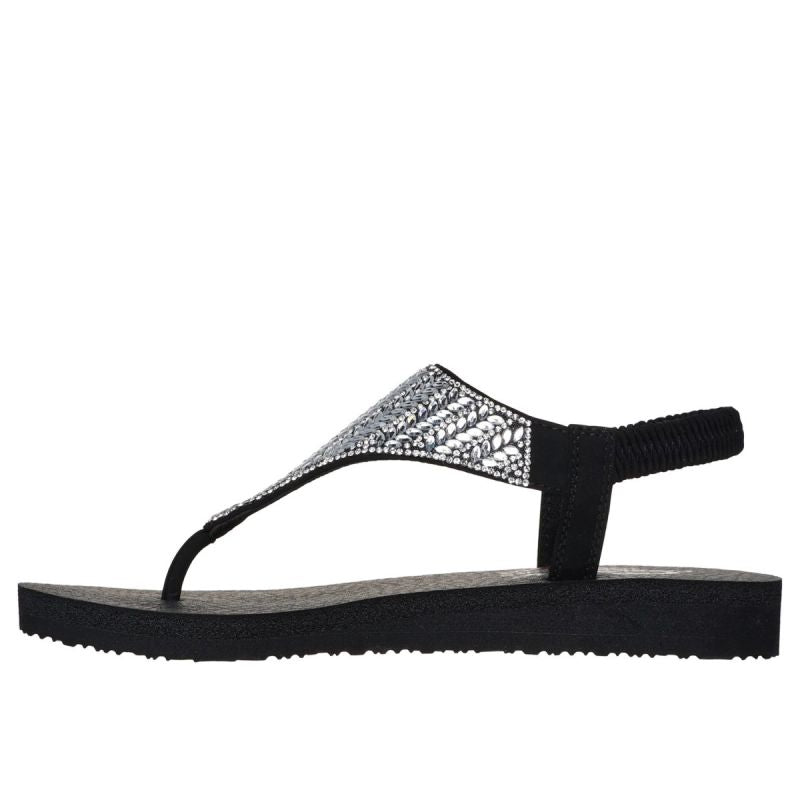 Skechers Meditation Sandals - Glamorous Muse W 119774-BLK Footwear/Lifestyle/Skechers Skechers