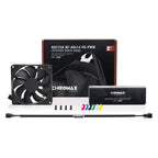 NOCTUA 92mm 300-2200 RPM Low Profile CHROMAX fan Chłodzenie/Chłodzenie - wentylatory Your Sports Performance