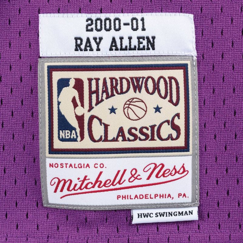 Mitchell & Ness Swingman Jersey NBA Milwaukee Bucks Ray Allen - SMJYAC18014-MBUPURP00RAL Koszulki NBA Your Sports Performance