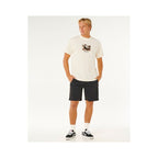Men's RIP CURL Search Rig Tee White