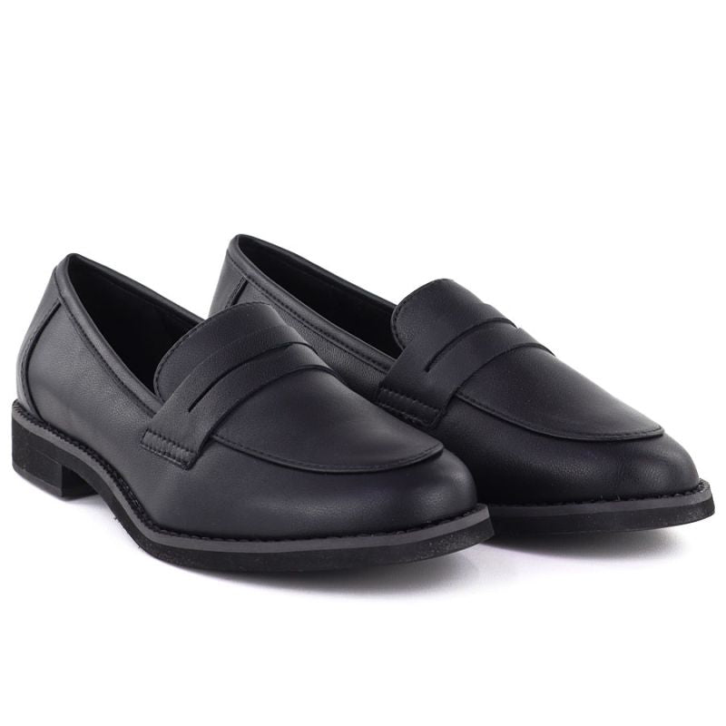 Jezzi SFY25128 black leather lords shoes To be categorized Your Sports Performance