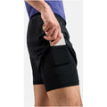 Odlo ZEROWEIGHT 5 INCH 2-in-1 Men’s Shorts, Black