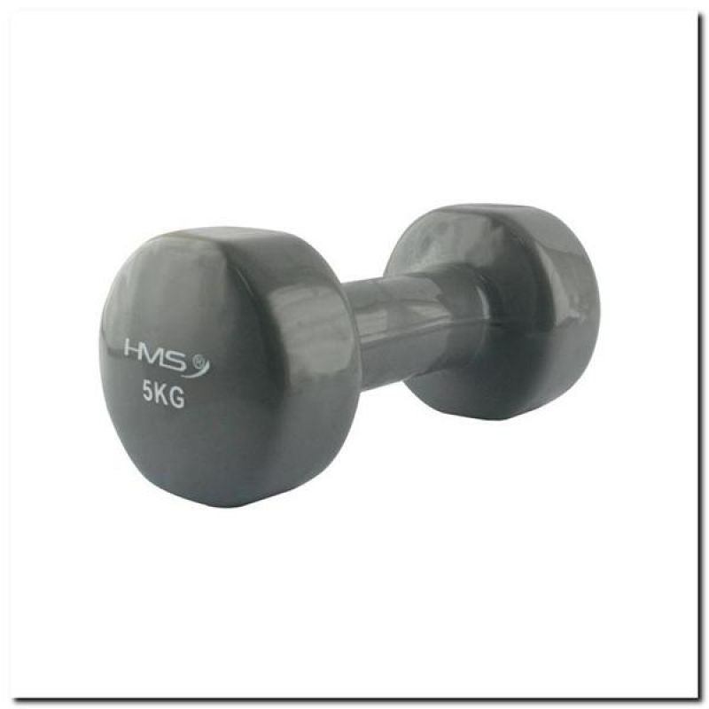 Cast iron weight covered with vinyl HMS 5.0 KG 17023 Accessories/Training equipment Your Sports Performance
