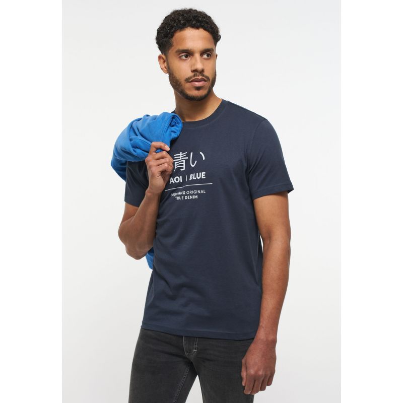 Mustang T-Shirt Alex C Print M 1013522 5330 Clothing/Lifestyle/T-shirts/Mustang Your Sports Performance