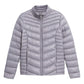 Jacket 4F W H4Z21-KUDP002 Gray Clothing/Outdoor 4F