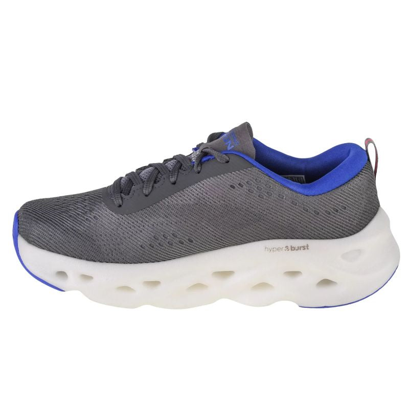 Skechers Go Run Swirl Tech 128791-GRY Gray 35 In preparation Your Sports Performance