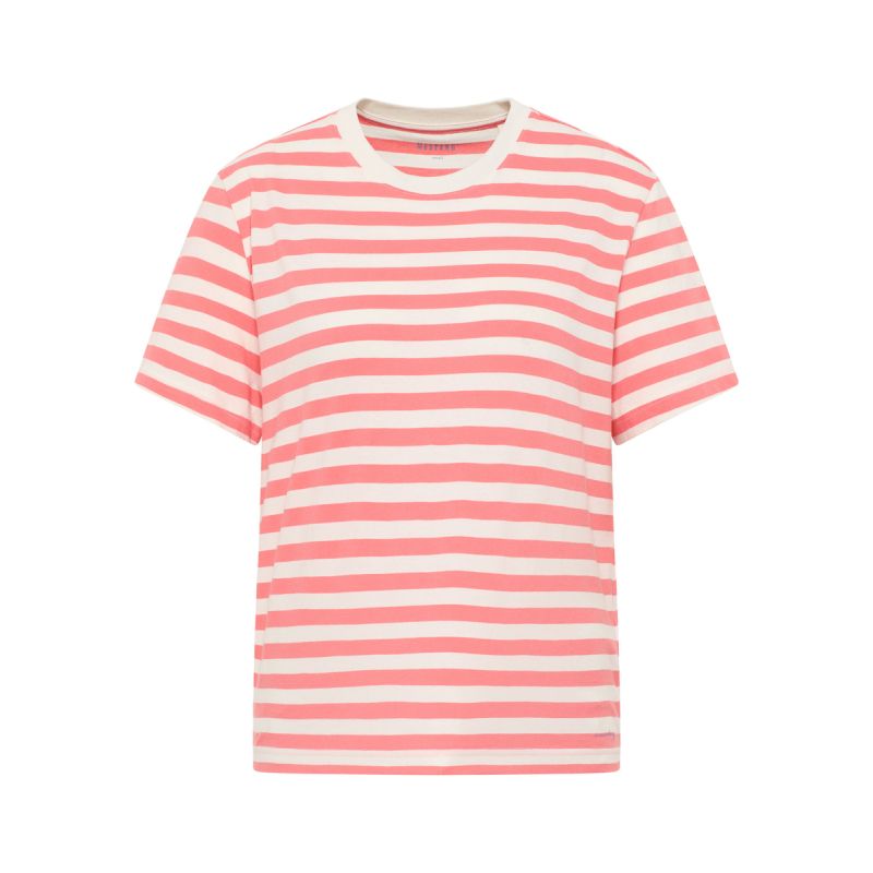 Mustang T-shirt Alina C Striped W 1013785 12434 Clothing/Lifestyle/T-shirts/Mustang Your Sports Performance