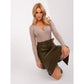 BASIC FEEL GOOD dark beige cotton basic blouse (RV-BZ-9206.52P) In preparation Your Sports Performance