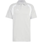 Men's adidas Tiro 26 League Polo Shirt, Light Grey, KF3399
