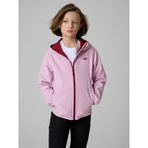 Girls' softshell jacket, windproof membrane 5000, 4F 4FJWSS26TSOFF478-47S 4f