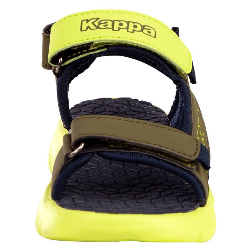 Kappa Kana MF K summer children's sports sandals yellow/green (260886MFK-3331) In preparation Your Sports Performance