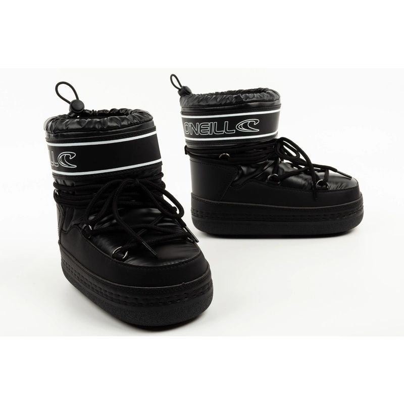 O'neill Lisa High black insulated winter snow boots for kids