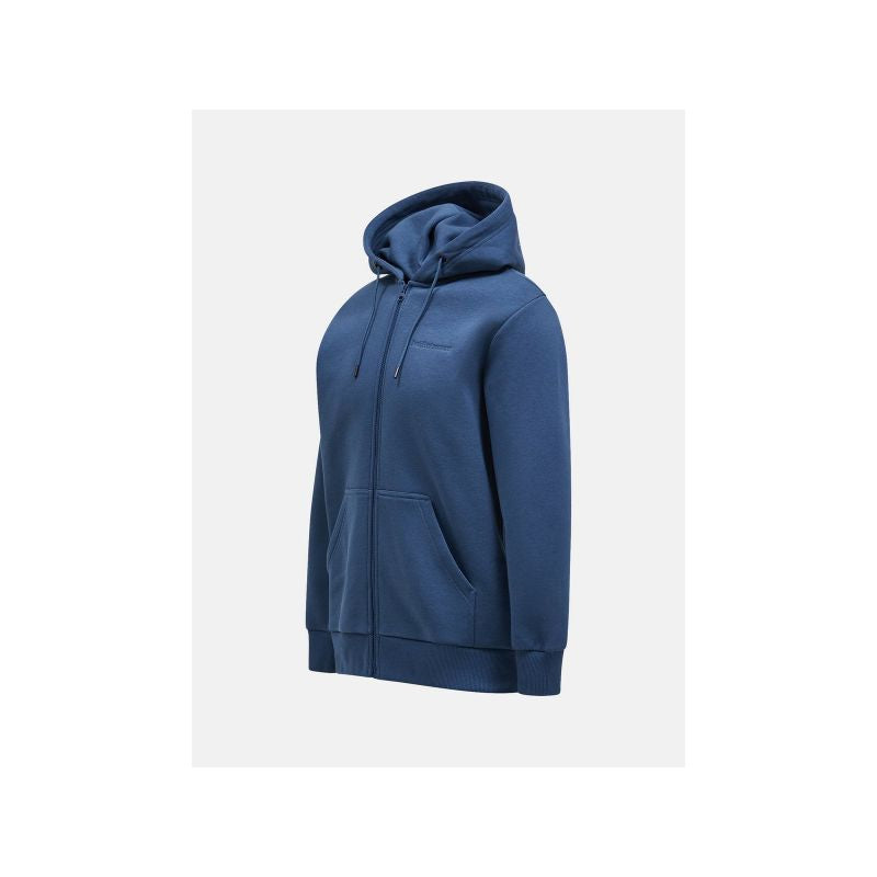 Peak Performance M Original Small Logo Zip sweatshirt blue Peak Performance