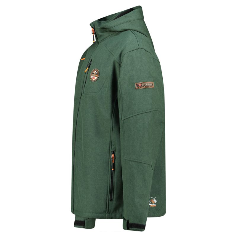 Men’s Softshell Jacket Geographical Norway TOLYMPIA GREEN DB MEN 009 (WZ8535H/GN-GREEN)