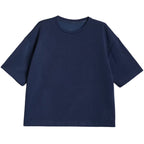 Women's 4F F3489 Navy Blue T-Shirt 4FWAW26TTSHF3489 31S