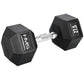 HMS HEX PRO 27.5 kg dumbbell Accessories/Training equipment Your Sports Performance