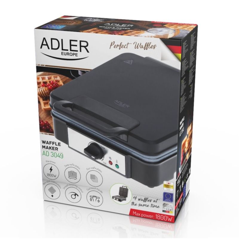 ADLER AD 3049 waffle maker AGD - Produkty/Opiekacze Your Sports Performance