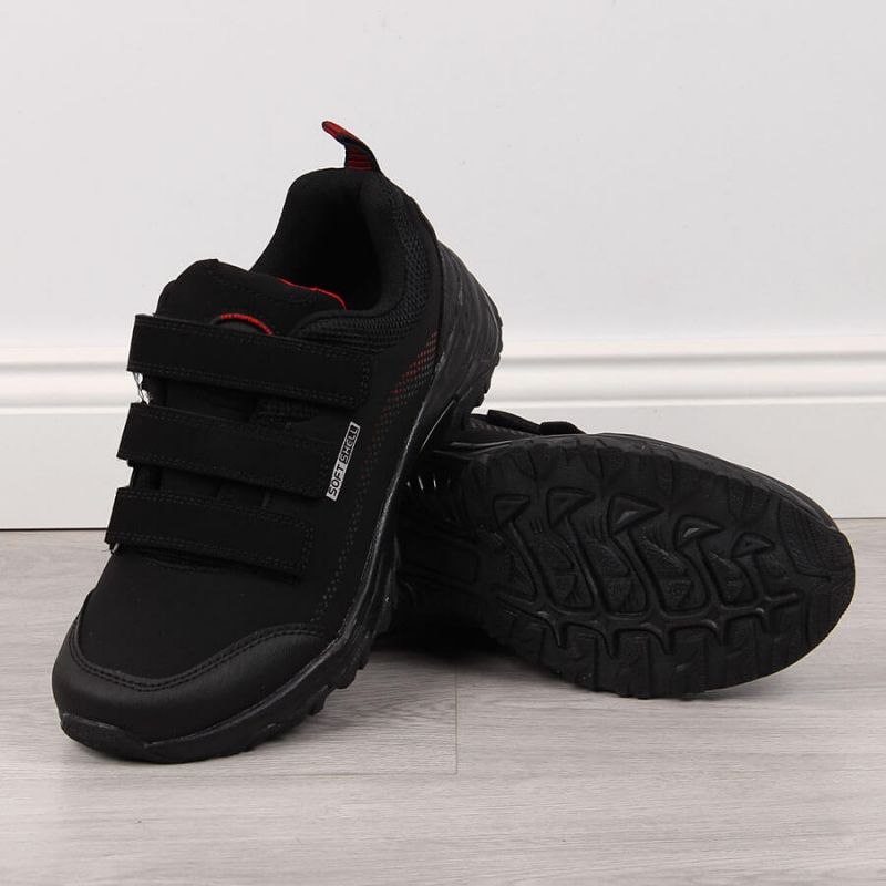 American Club W AM838A Velcro Trekking shoes black-red Footwear/Outdoor Your Sports Performance