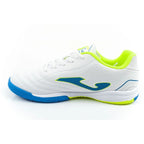 Joma Toledo JR 2602 indoor football shoes for kids, white Joma