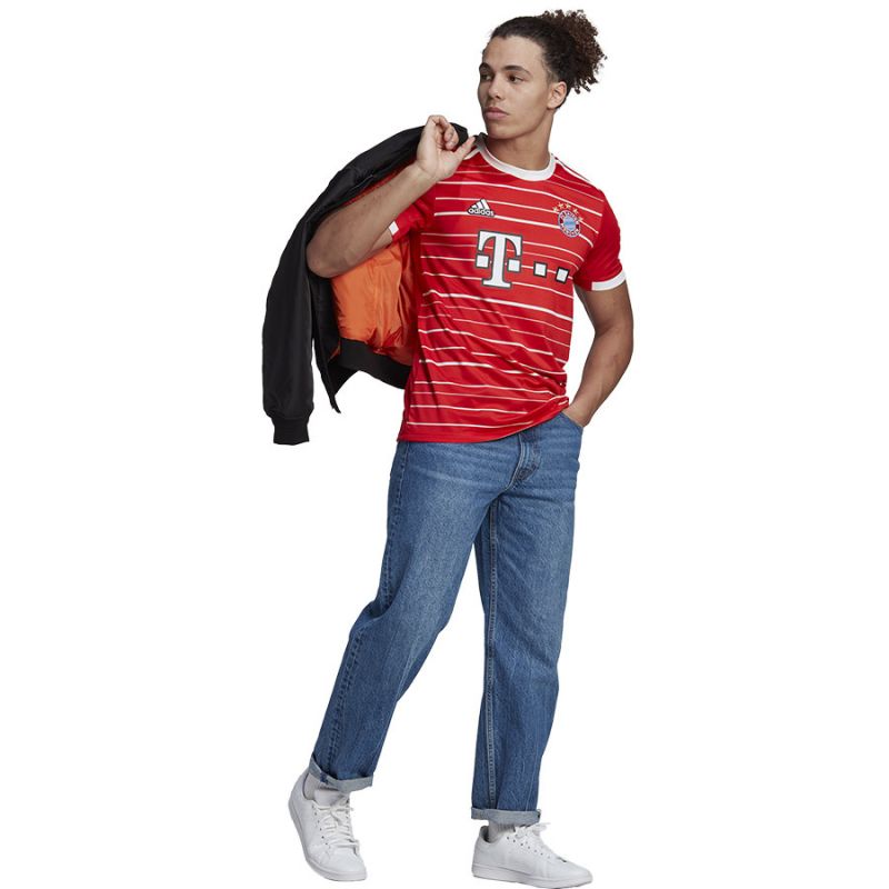 T-shirt adidas FC Bayern H Jsy M H39900 Clothing/Football Adidas