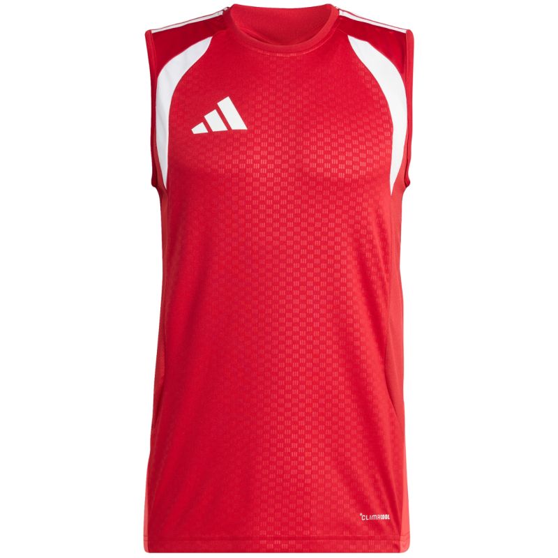 Men's adidas Tiro 26 Competition Sleeveless Jersey red KA7610