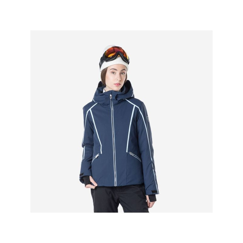 Rossignol W Flat Jkt Navy Blue Jacket Import z PMSport Your Sports Performance