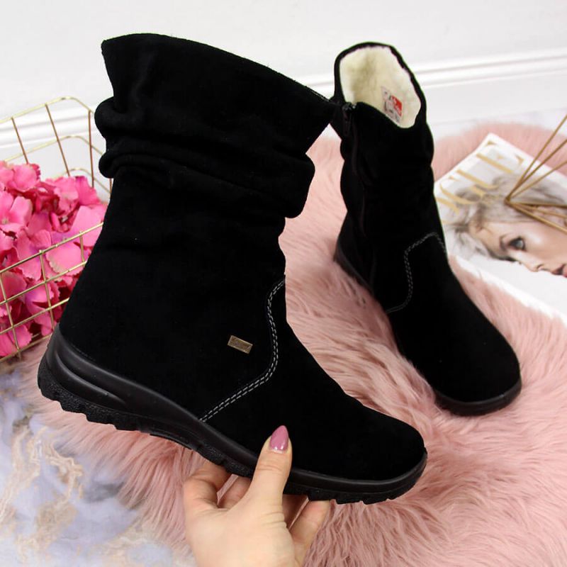 Leather insulated boots RIEKER W RKR130 Footwear/Lifestyle/Rieker Your Sports Performance