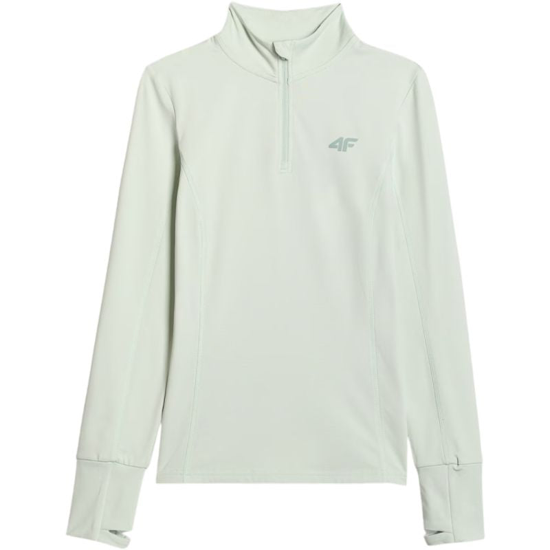 Women's thermal sweatshirt 4F F098 mint 4FWAW25UBRUF098 47S In preparation Your Sports Performance