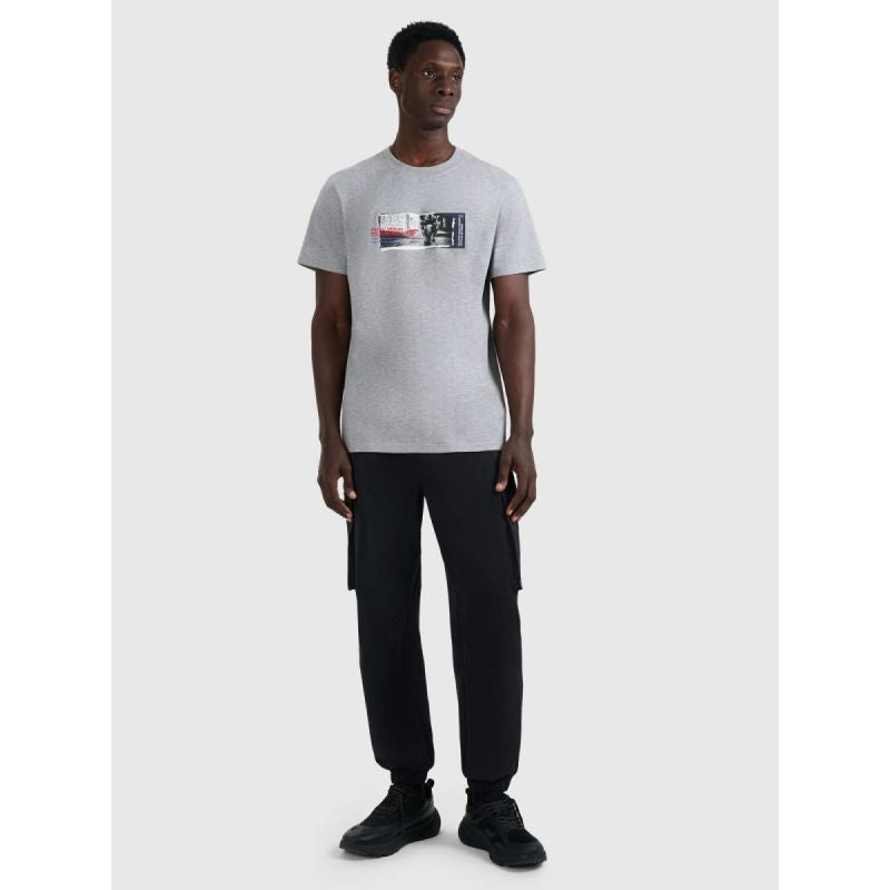 Men's regular printed T-shirt 4F 4FRAW25TTSHM3364-27M *Kategoria tymczasowa Your Sports Performance