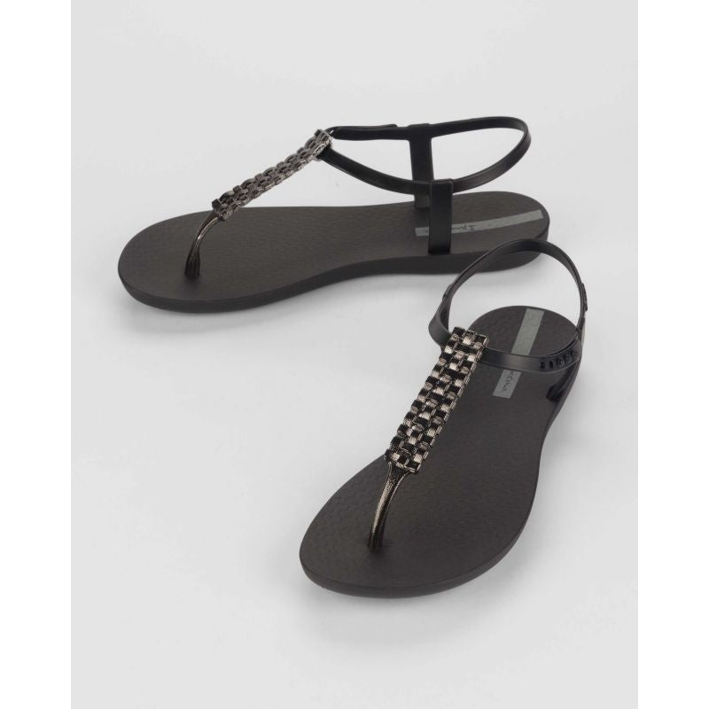 Ipanema Class Modern Craft Sandal Fem women's flip-flops black (83508-AR030)